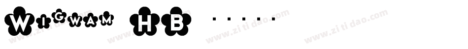 Wigwam HB字体转换